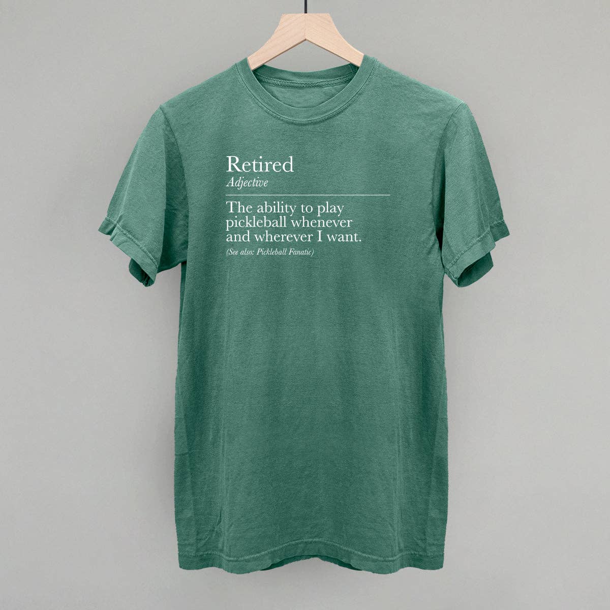 Ivy + Cloth - Wholesale Screen Printed T-Shirt - Women's - Retired Definition (Pickleball)7