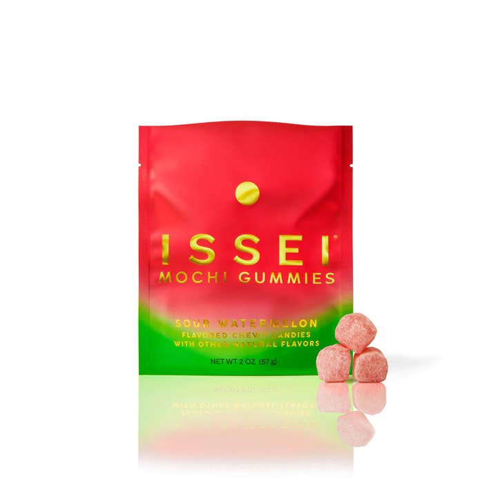 Issei Mochi Gummies - Wholesale Gummy - Sour Watermelon SMALL (2 oz)0