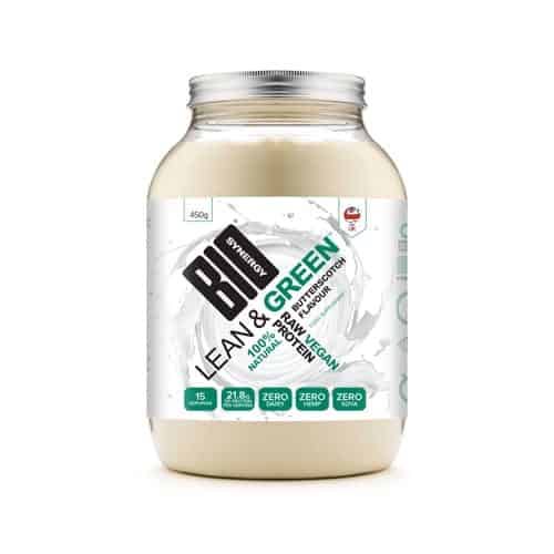 Bio-Synergy - Wholesale Protein/superfood powder - Lean & Green Vegan Protein - Butterscotch - 908g
