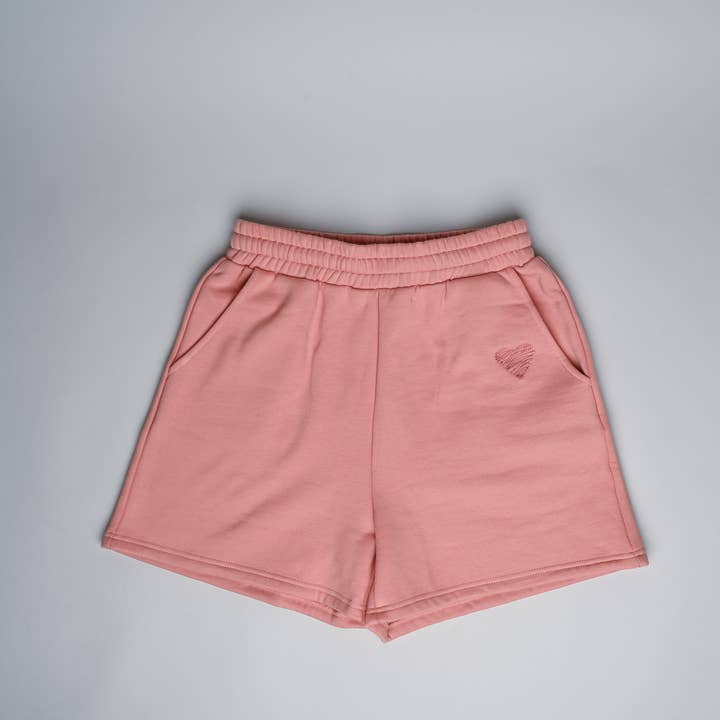 Pantaloncini in felpa - sii selvaggio per un po' (Nude Pink) per la vendita all'ingrosso da parte di ANSHIN