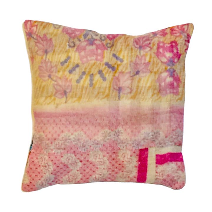 OTRACOSA - Wholesale Throw/Decorative Pillow - Cushion Kantha-Otra Cosa-Multicolor0