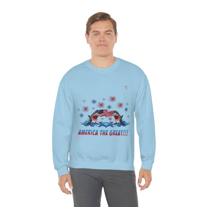 Unisex Heavy Blend™ Crewneck Sweat für den Großhandel von 2 Sharks Apparel And More