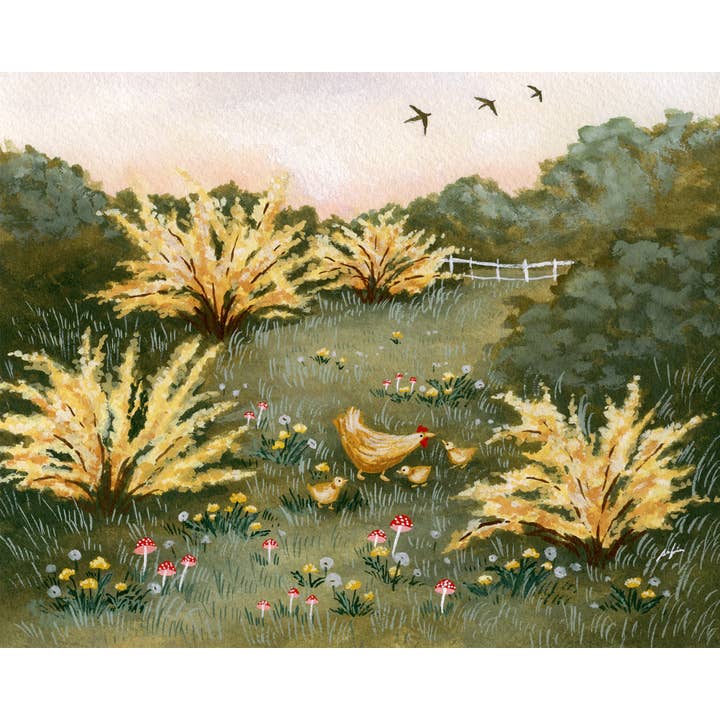 Golden Forsythia- Fine Art Print for wholesale by Sofie Swetter Fine Art