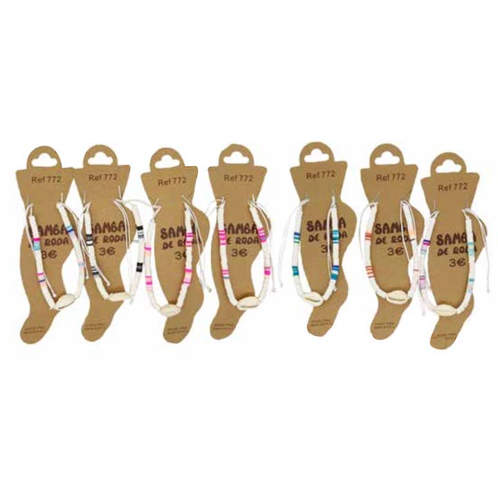 Cavigliere Fimo Cauri - Confezione da 35 per la vendita all'ingrosso da parte di Samba de roda