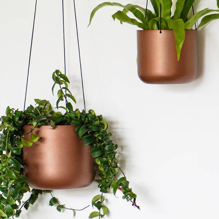Kew Matt Hanging Planter with Hook for wholesale by Ivyline