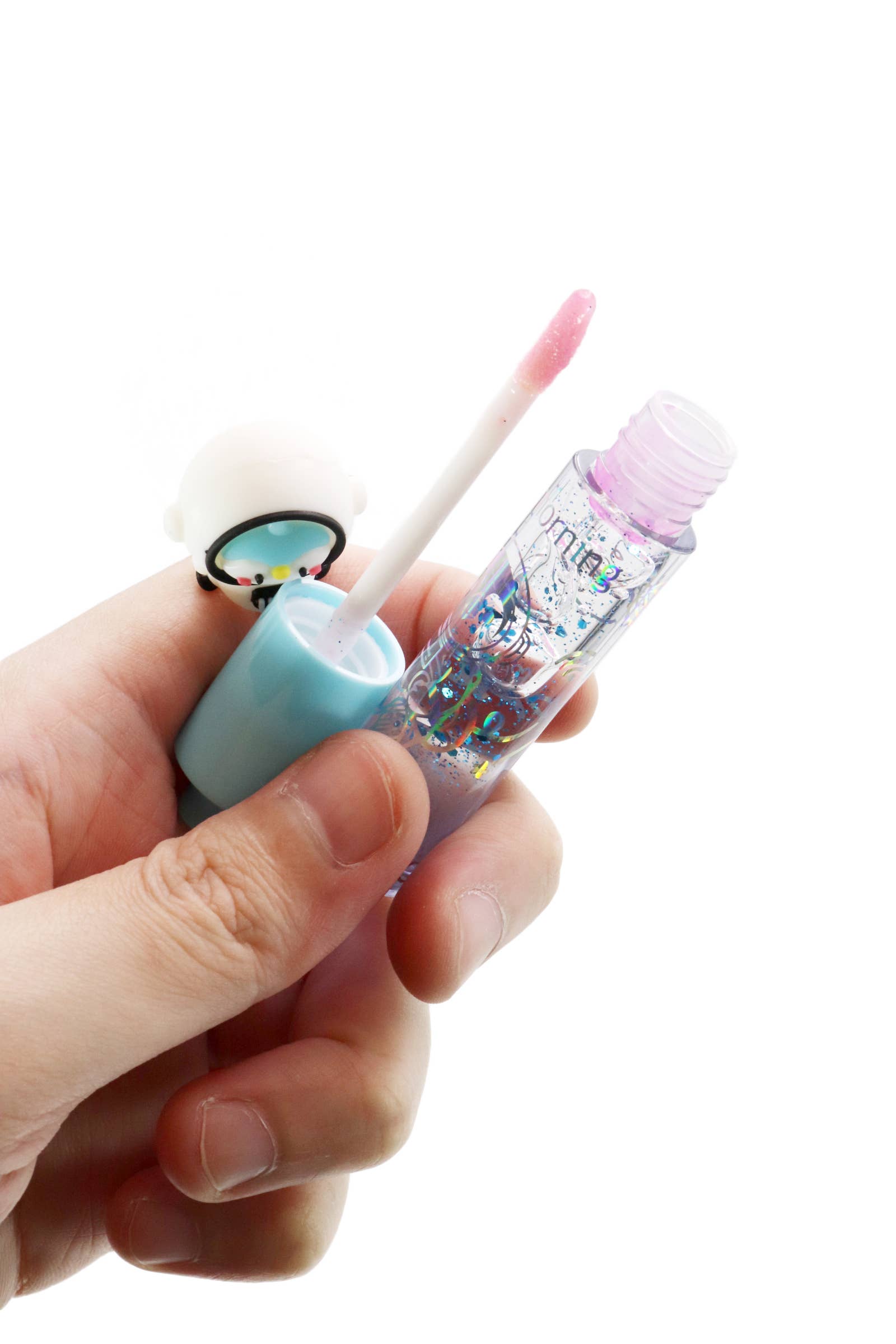 Cap Zone - Wholesale Lip Gloss - Penguin Astronaut Color-Changing Lip Gloss - 24 pcs3