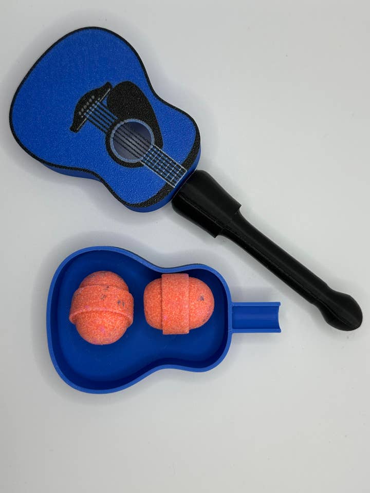 Guitar Mini Bath Bomb Wand for wholesale by Lunar Creations