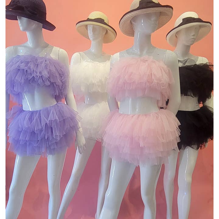 Mapcie - Vente Ensemble haut et pantalon (PAS d'intérieur) - Femme - ENSEMBLE TUTU HAUT ET BAS