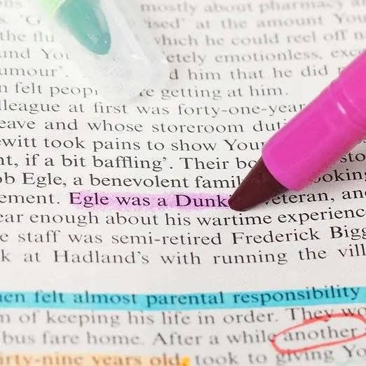 Mr. Pen - Wholesale Highlighter - Mr. Pen Gel Highlighters - 12 Pack for Bibles6