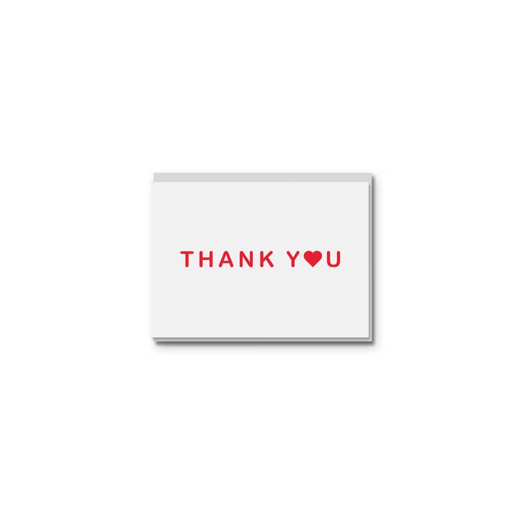 Sweet Bippy Press - Wholesale Thank You Card - Mini Thank You