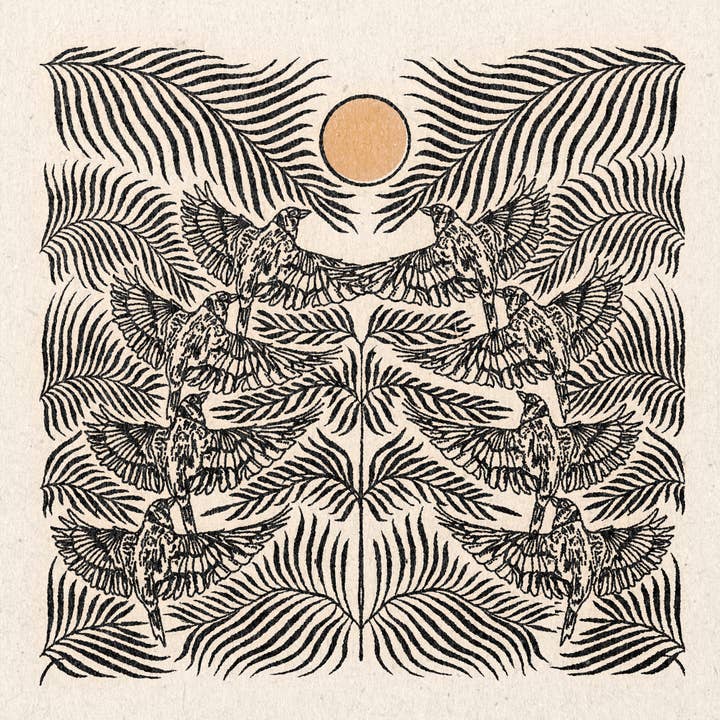 'The Flock' Print for engroshandel hos Real Fun, Wow!