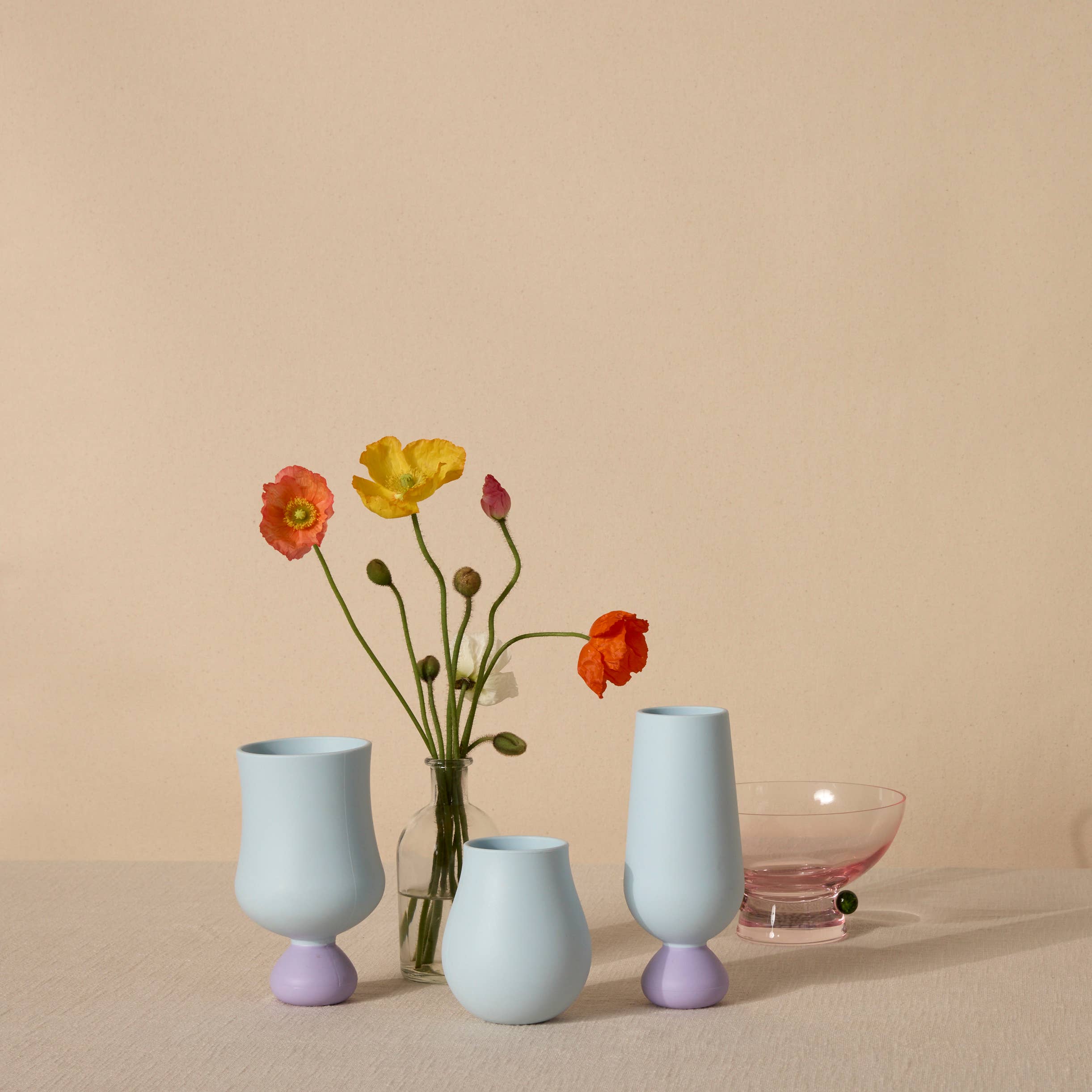 STYLD. – wholesale Drinking glass/cup – Bubble Gin Cup Set | Unbreakable Silicone 7