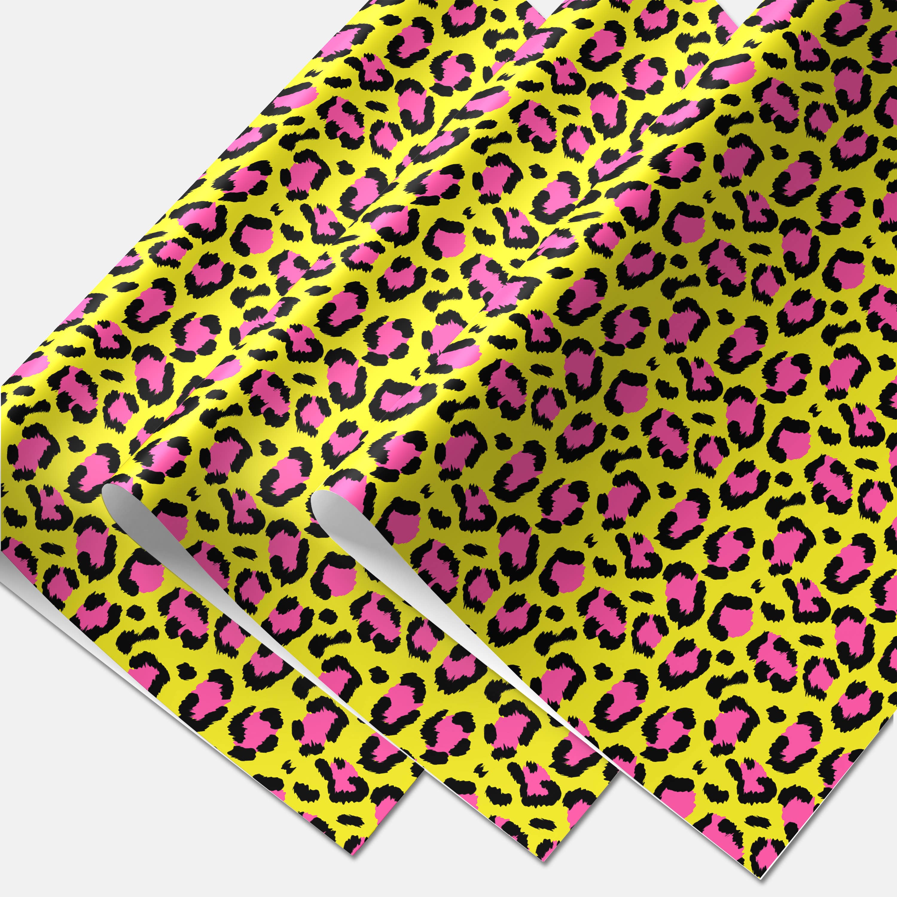 Rock'N Paper - Wholesale Wrapping Paper Roll - Punk Leopard Gift Wrapping Paper2