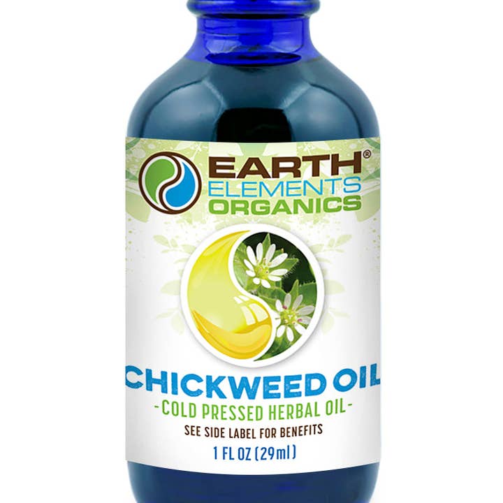 Earth Elements Organics - Wholesale Tincture - Organic Chickweed Medicinal Oil