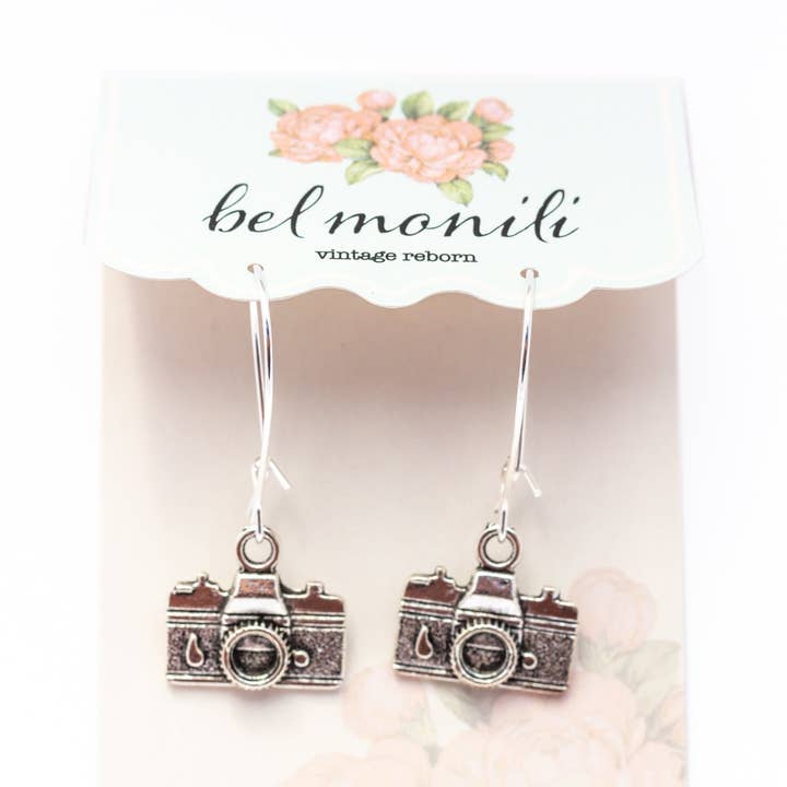 Camera Earrings for wholesale by bel monili ™