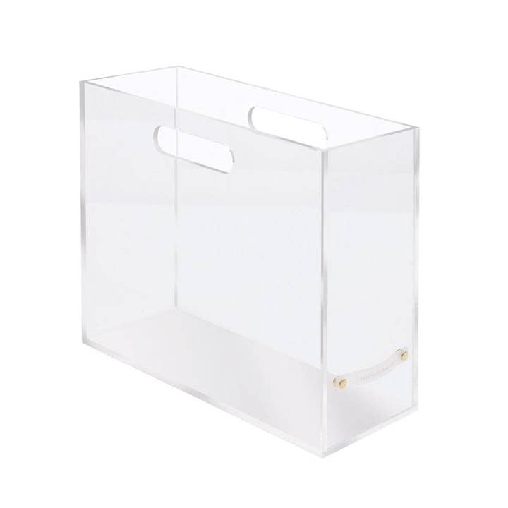Acrylic File Box Slim for wholesale by russell+hazel
