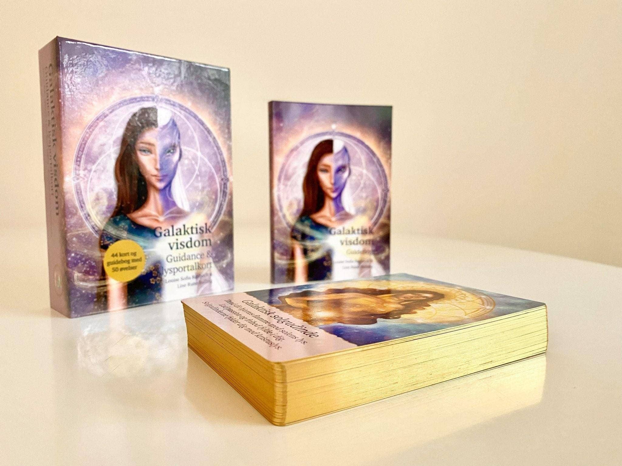 "Line Rune Balling" from Denmark – wholesale Tarot cards – Galaktisk visdom - englekort på dansk3