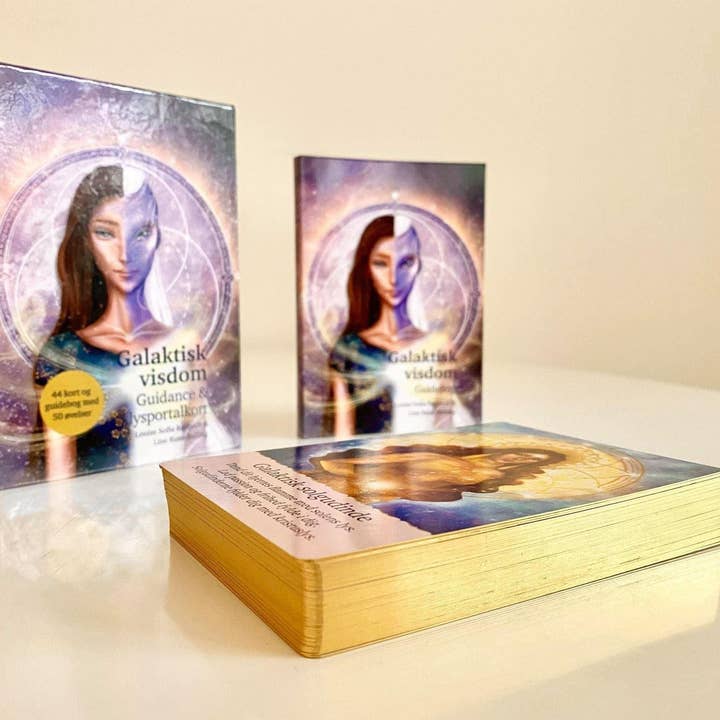 "Line Rune Balling" from Denmark – wholesale Tarot cards – Galaktisk visdom - englekort på dansk3