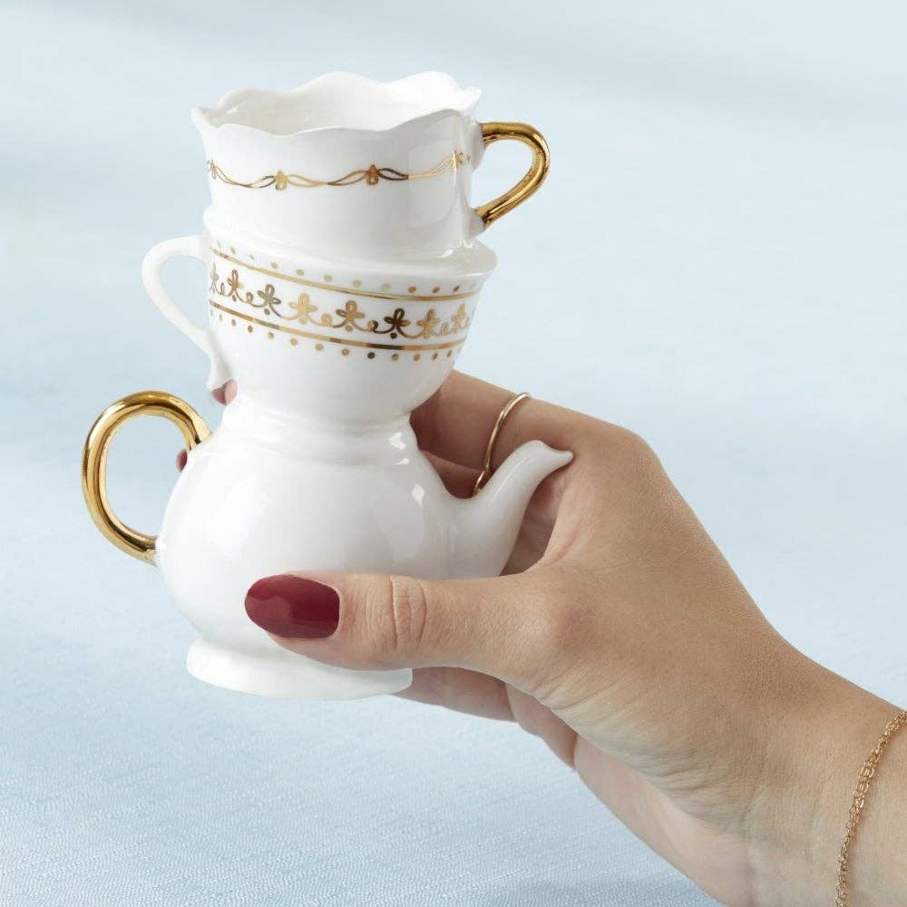 Kate Aspen - Vendita all'ingrosso Vasi - Vaso in ceramica Tea Time Whimsy - Dimensione media3