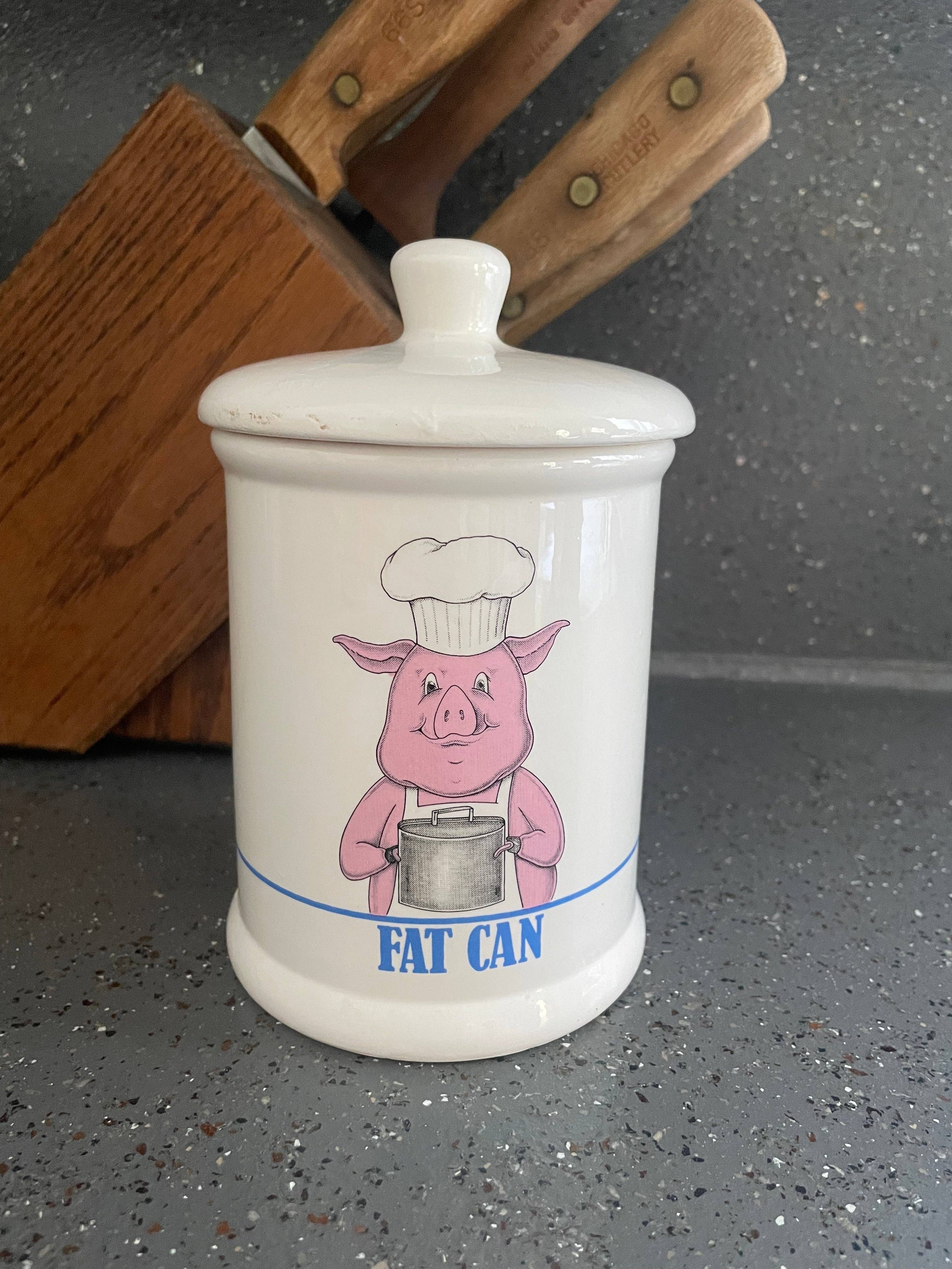 Back Forty Rural Apparel & Goods - Wholesale Decorative Jar - Vintage Fat Can