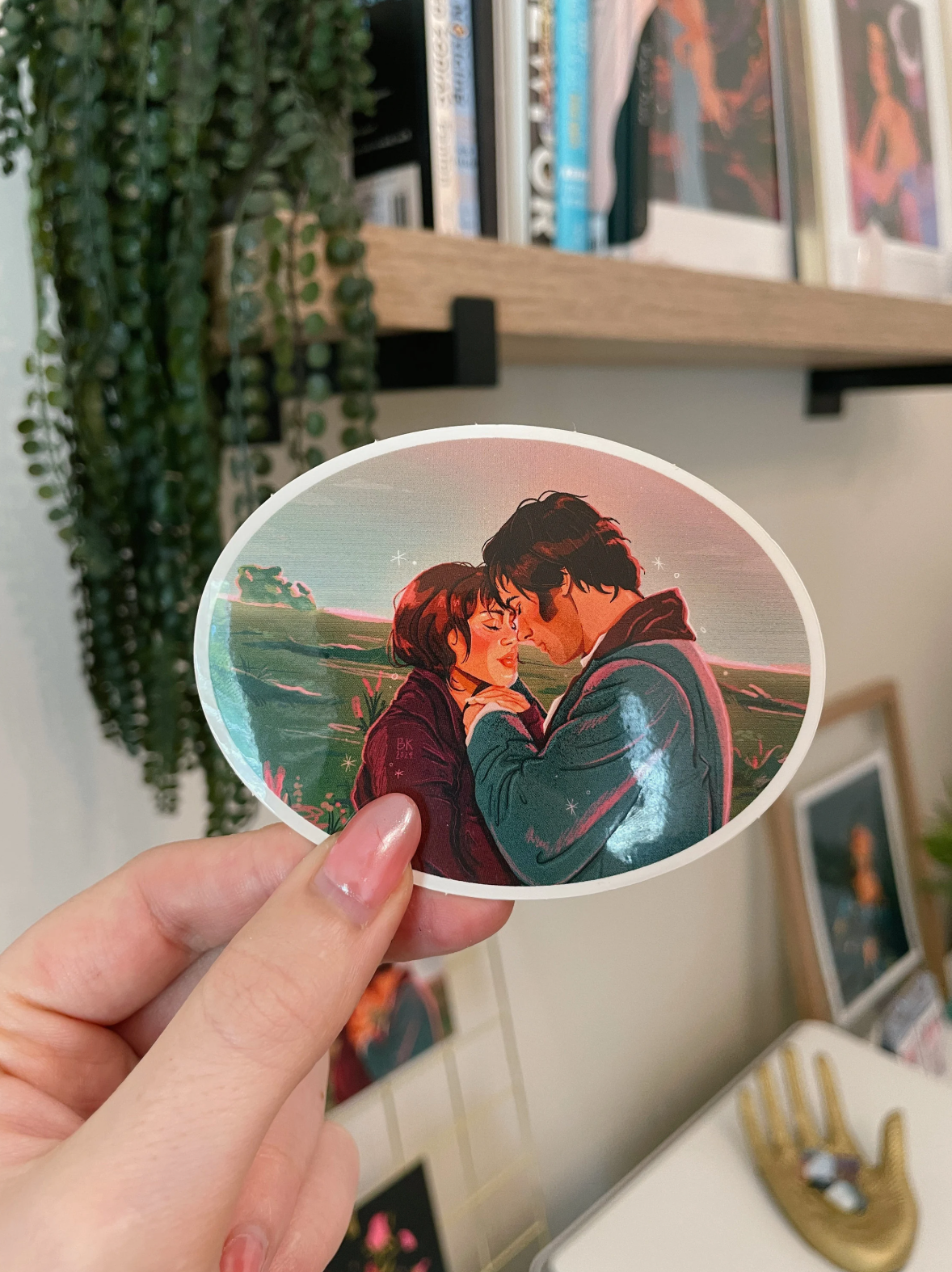 Brittany Keller Art - Vendita all'ingrosso Adesivo - Adesivo Orgoglio e Pregiudizio2