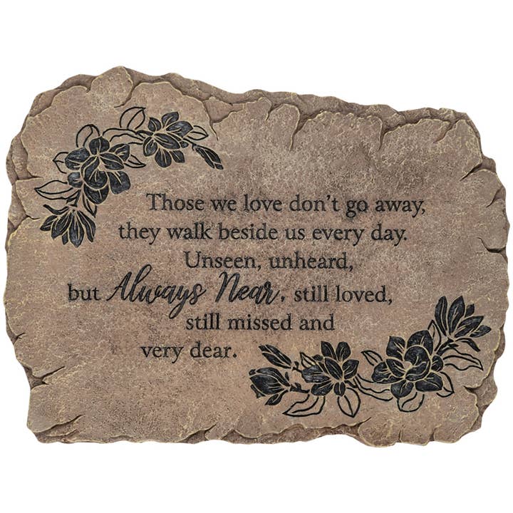 "Always Near" Garden Stone for wholesale by Gift & Garden by Carson