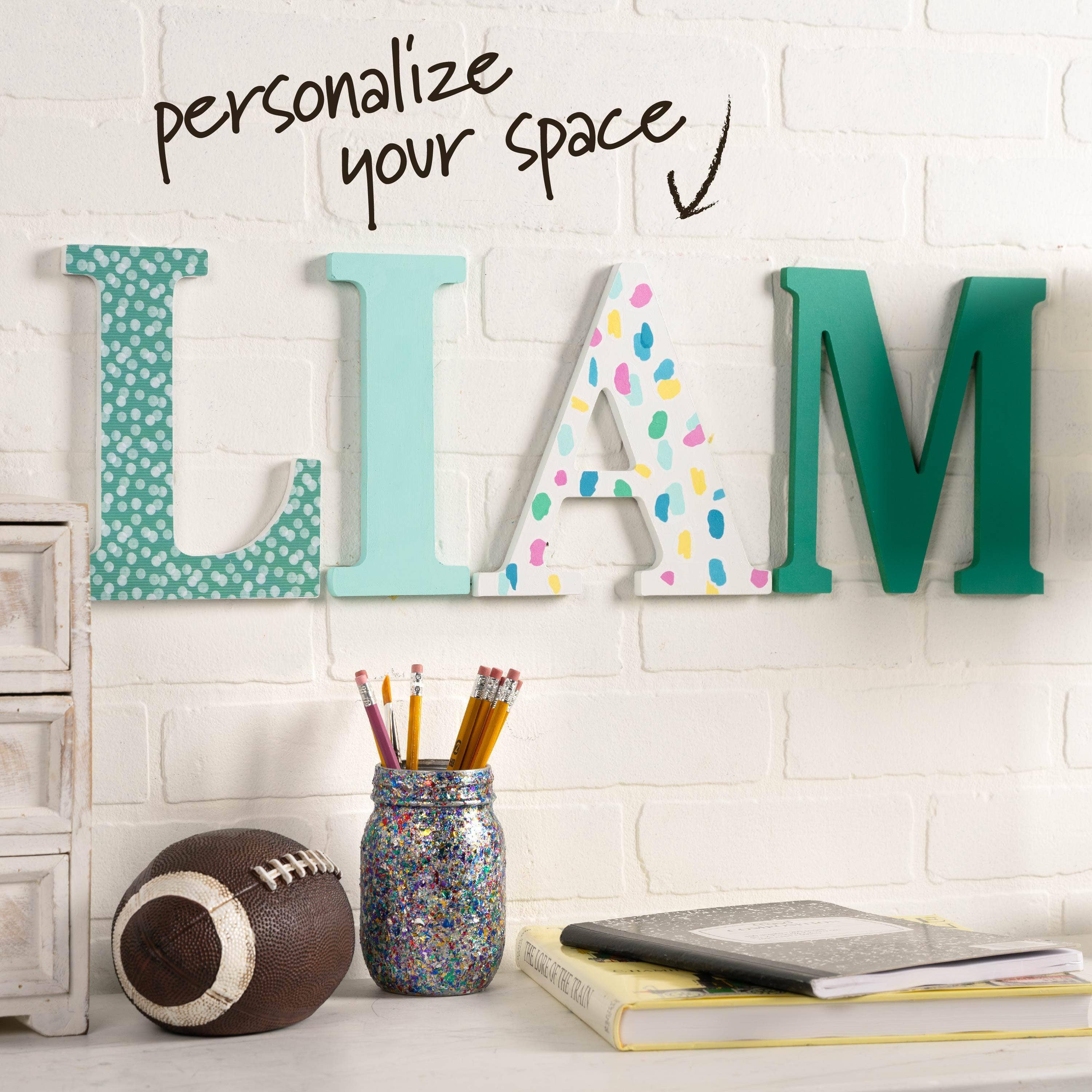 Plaid Crafts - Wholesale Craft Supplies - Plaid ® Wood Surfaces - 8 inch MDF Letter - I6