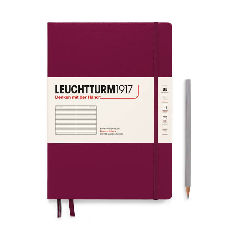 LEUCHTTURM1917 - Wholesale Notebook - LEUCHTTURM1917 notebook, hardcover, 219 numbered pages4