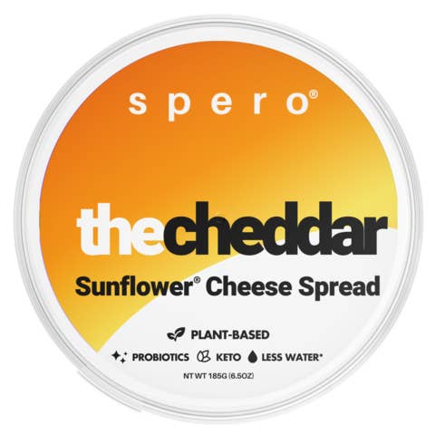 Sunflower Cheese Spread - Cheddar for wholesale by Spero Foods