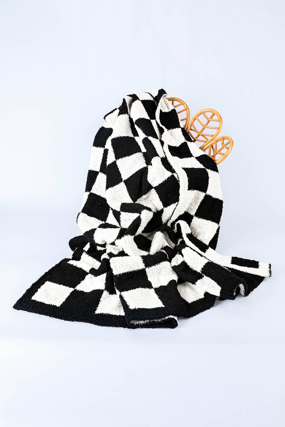 1 the Woman - Wholesale Throw Blanket - Plush Checkered Print Sofa Blanket 50*60inch6