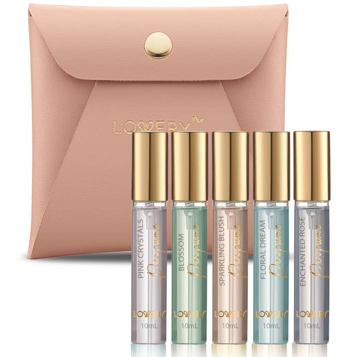 Lovery - Wholesale Perfume Gift Set - Perfume Gift Set, 5pc Assorted Fragrance Eau De Parfum Spray