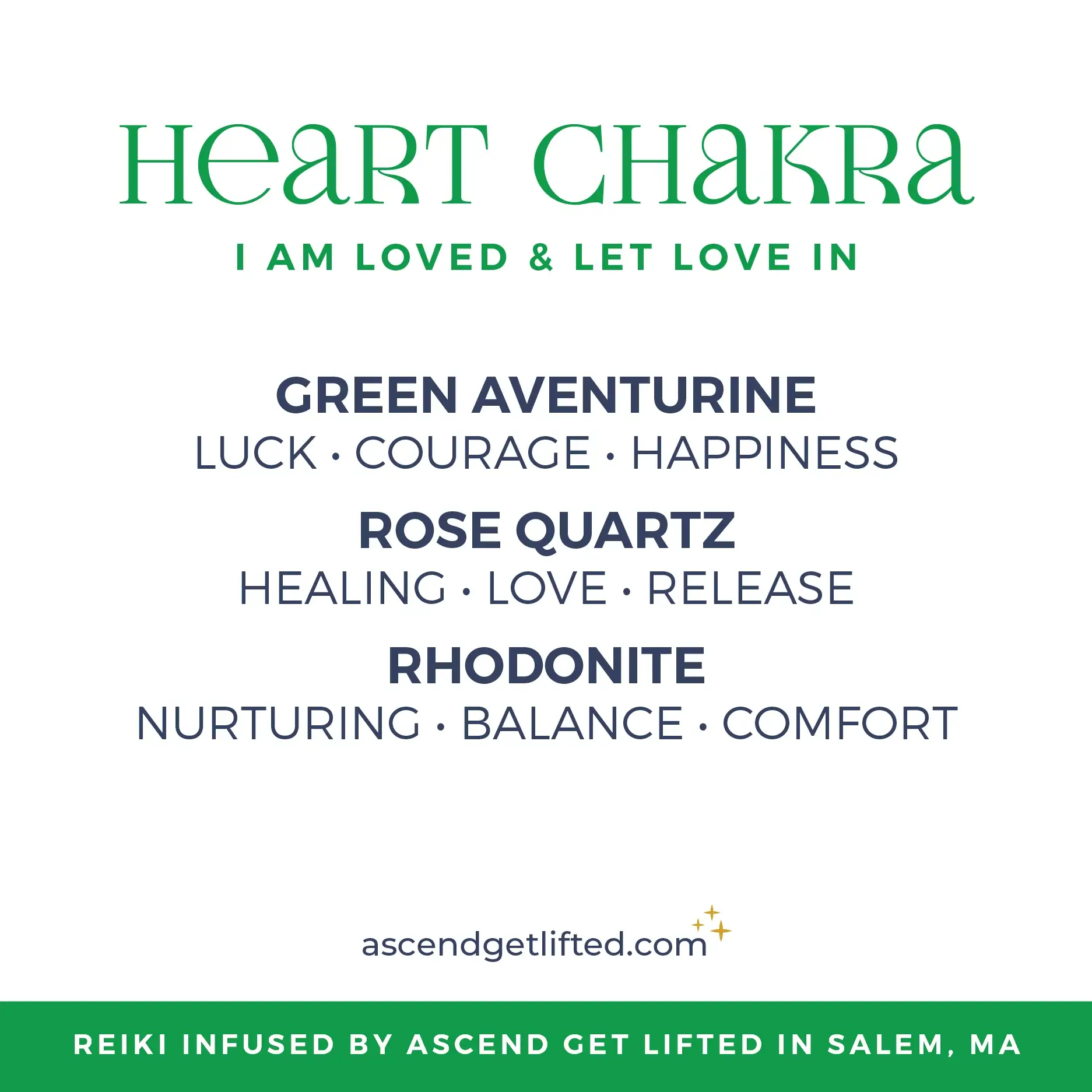 ASCEND – wholesale Andlig sten/kristall – Paket med Chakra-kristaller4