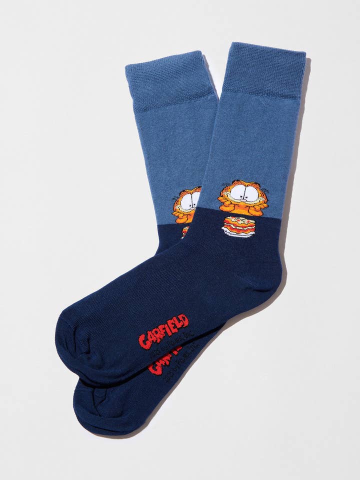 BeGarfield Lasagna - Calzini in Cotone Organico 100% per la vendita all'ingrosso da parte di BESOCKS