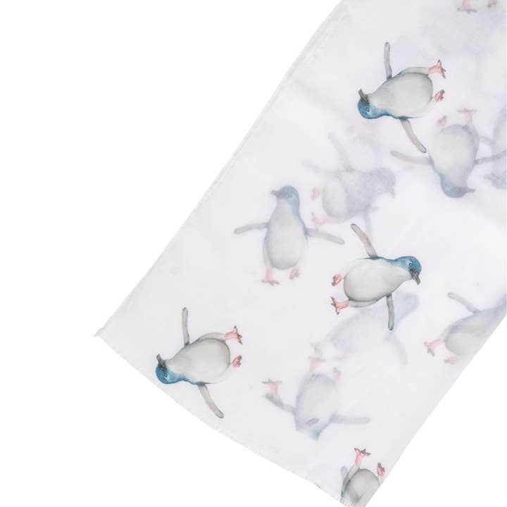 Taylor Hill Scarves & Co - Vendita all'ingrosso Sciarpa - Donna - AGCS1013: Bianco: Sciarpa pinguino3