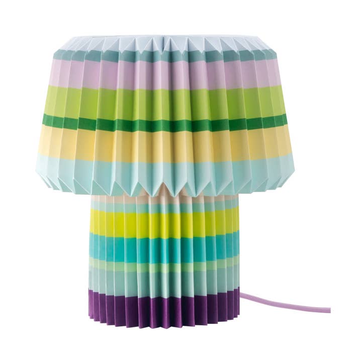 Paper lamp Anna 'stripes' for wholesale by REMEMBER