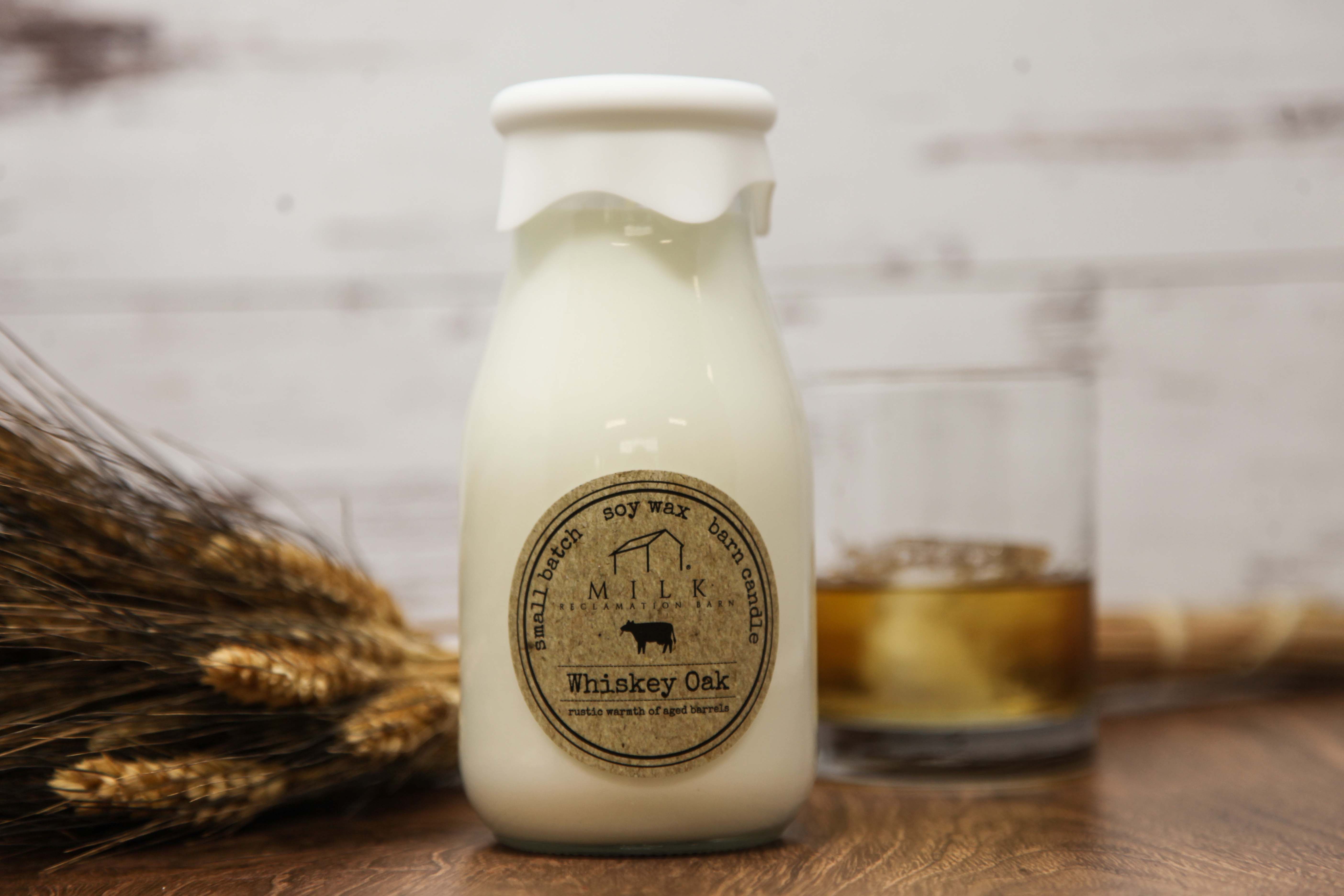 Milk Reclamation Barn - Wholesale Jar/Filled Candle - Milk Bottle Candle 13 oz42