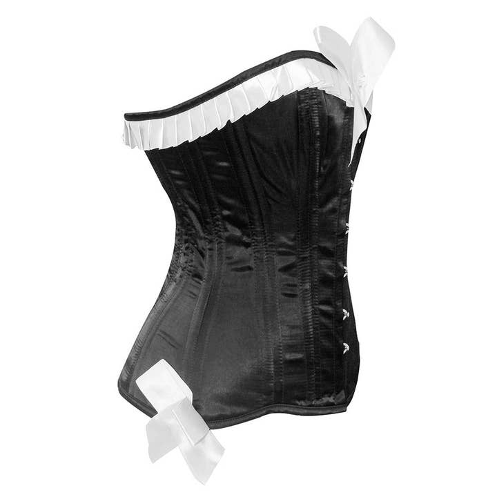 Nero Top corsetto nero da donna con lacci - Completo con corsetto a nastro in vendita all'ingrosso su Faire