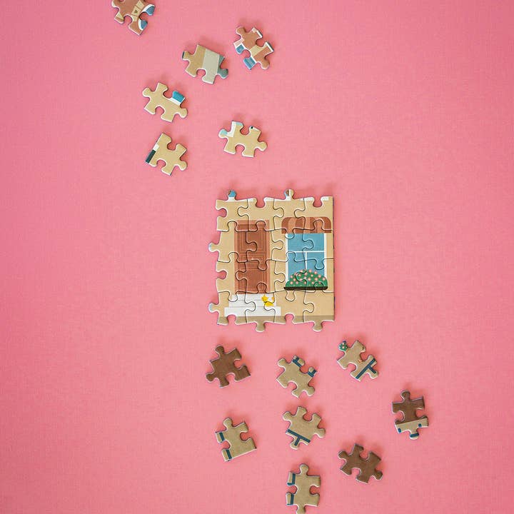 Maison Joliette - Wholesale Puzzle - Adult - Puzzle 1000 pieces Let's pedal along the water12