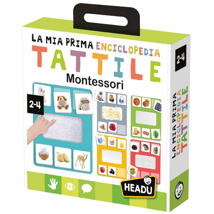 Enciclopedia Tattile Montessori per la vendita all'ingrosso da parte di Headu