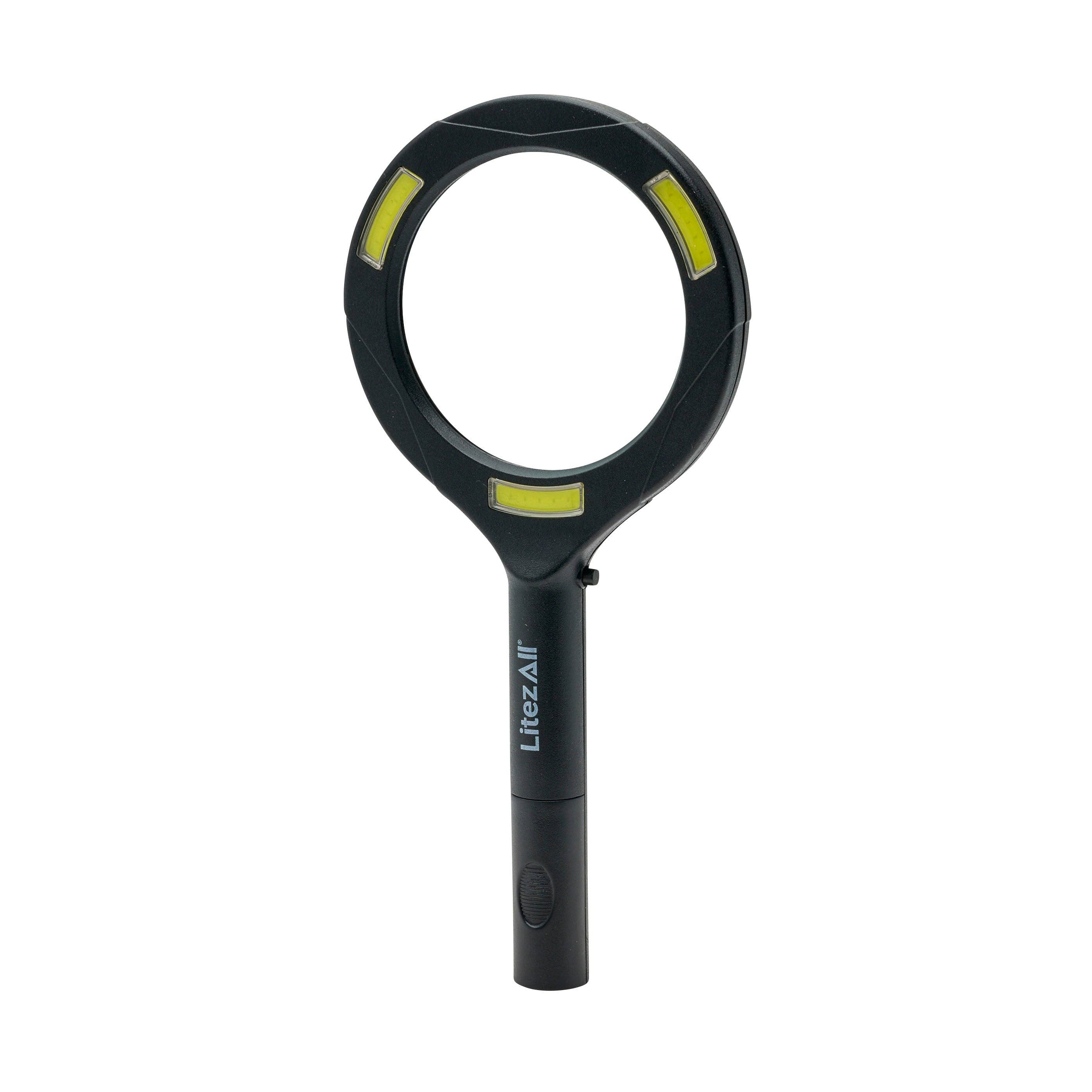 LitezAll - Wholesale Magnifying Glass - LitezAll COB LED Lighted Hand Held Magnifying Glass51