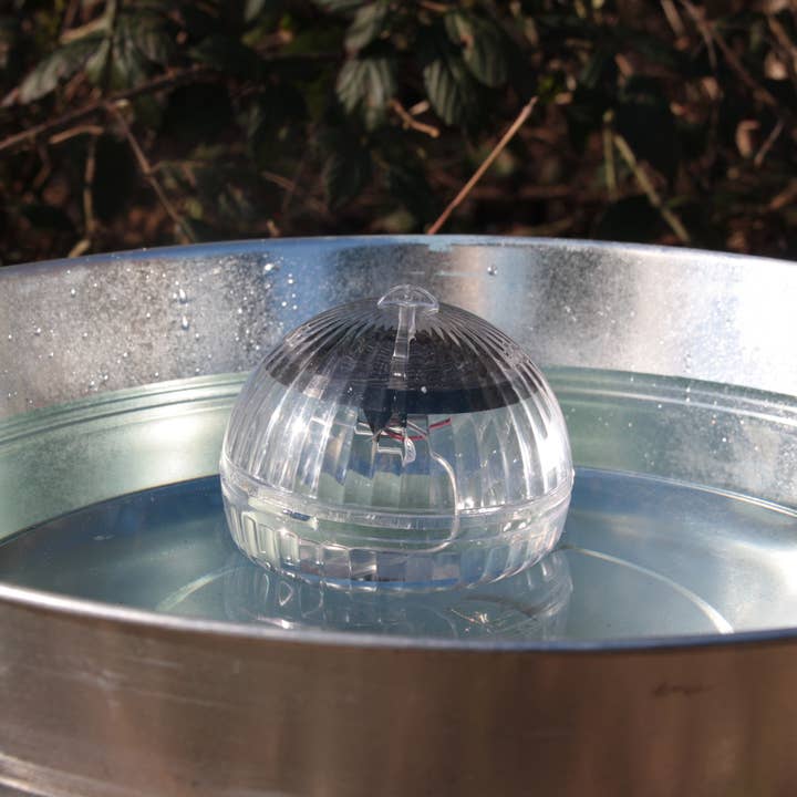 Imhof & Stevens BV - Wholesale String Lights - SOLAR FLOATING BALL W/LIGHT D10 CM3