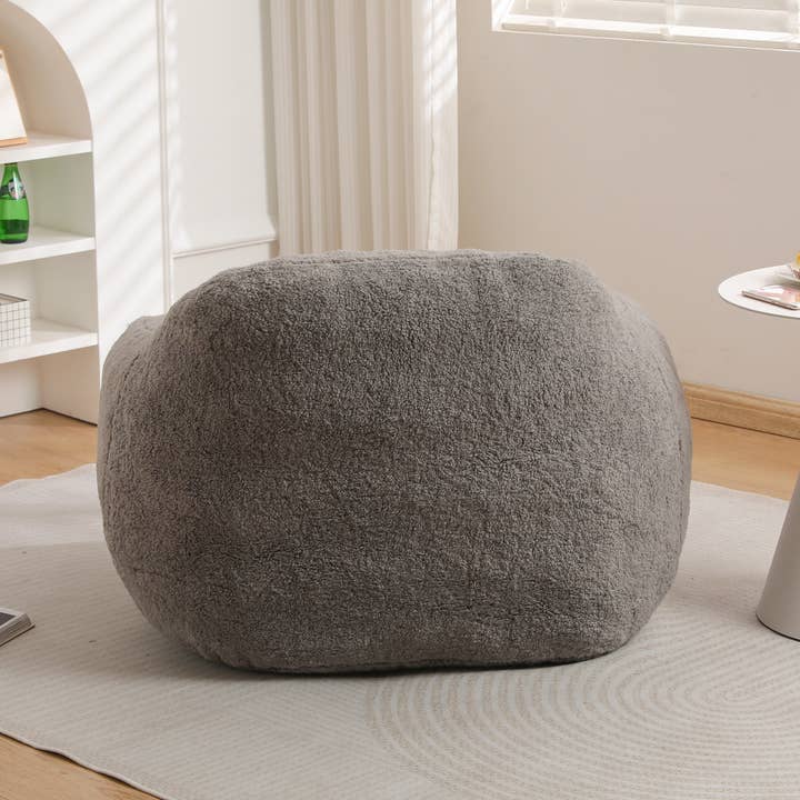 HOMYCASA DESIGN INC - Wholesale Chair - Giant Bean Bag Sofa Chair with Armrests and Memory Foam3