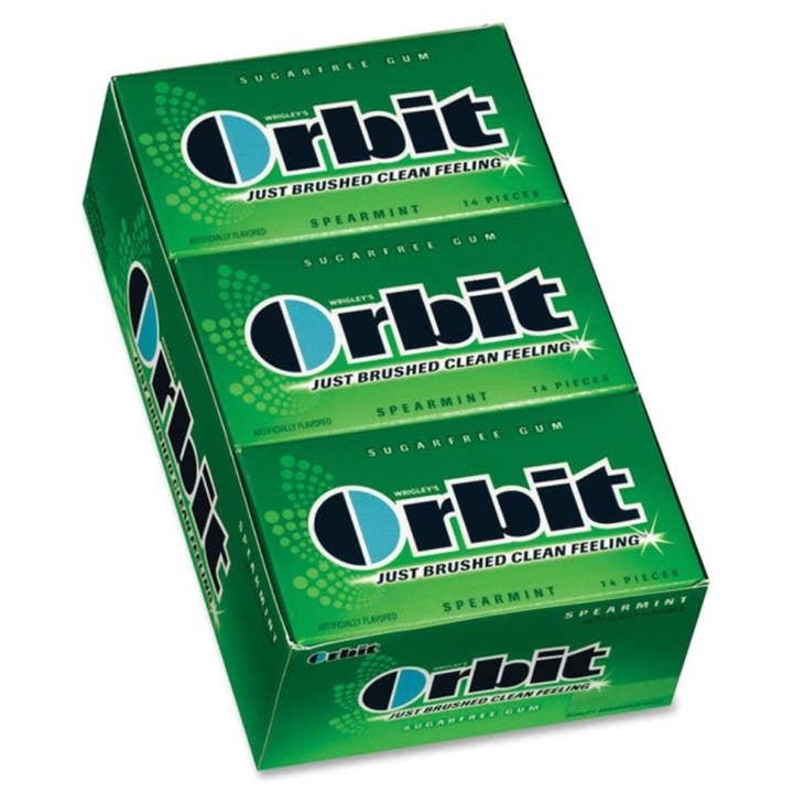 I Got Your Candy - Wholesale Kauwgom - Orbit Gum Spearmint - 12kt