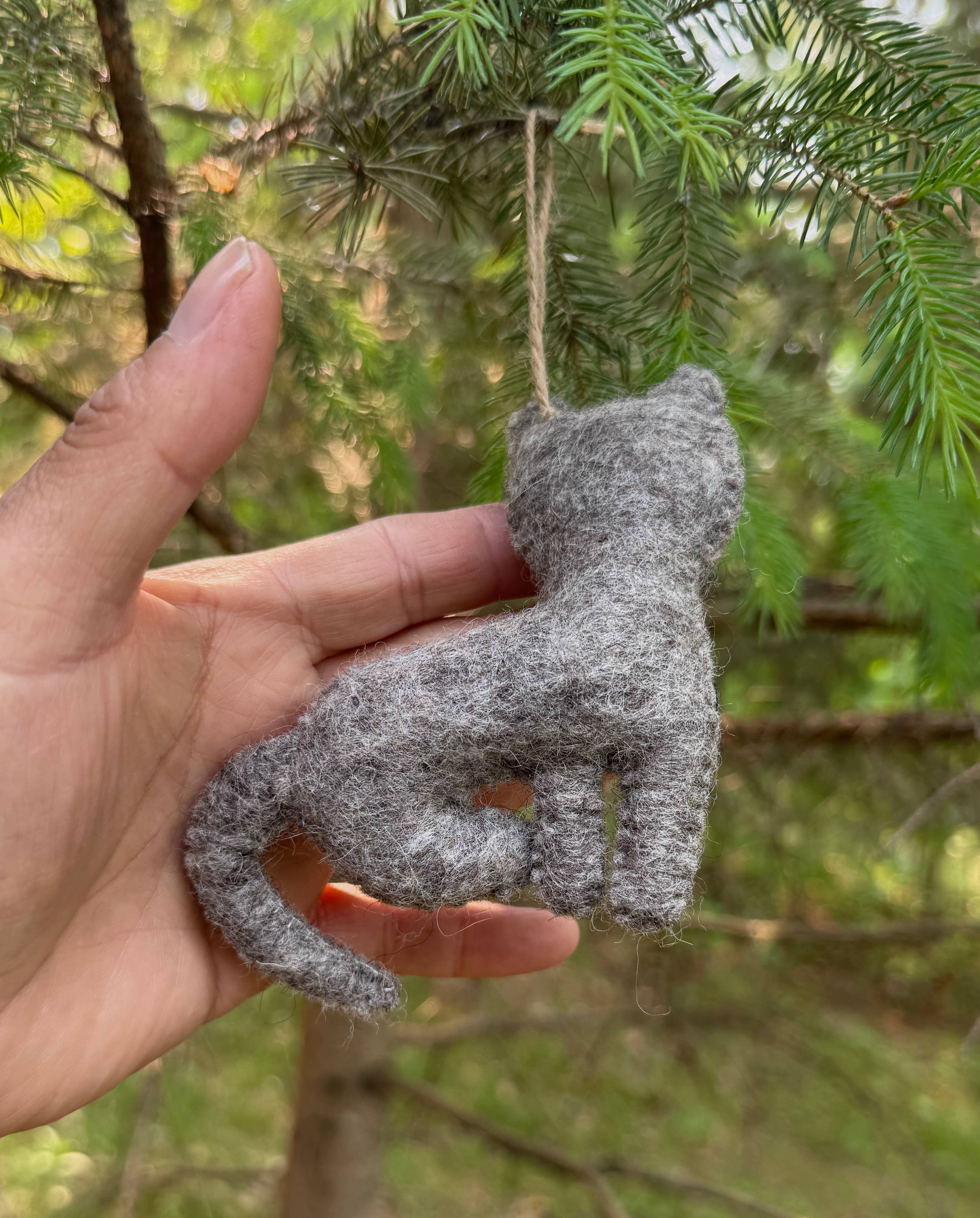 Lungta Imports - Wholesale Ornament -  Hand-Felted Farm Animals Christmas Ornaments – Fair Trade 14