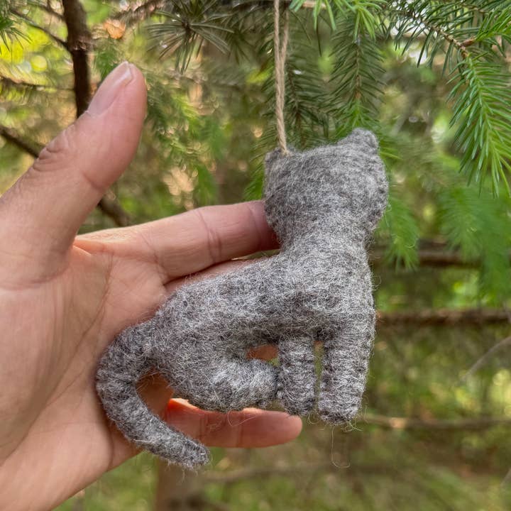 Lungta Imports - Wholesale Ornament - Hand-Felted Farm Animals Christmas Ornaments – Fair Trade 14