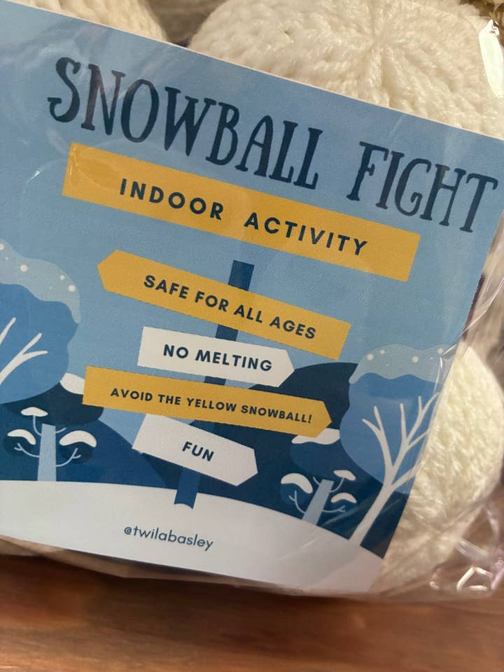 Snowball fight for wholesale by Twila Basley Crochet