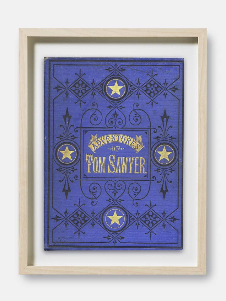 Adventures Of Tom Sawyer Bokomslagstryck för wholesale av The Curious Desk