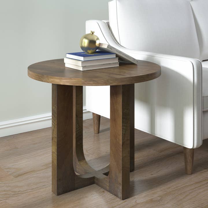 Modern Solid Wood Handmade Side Table for wholesale by LR Home