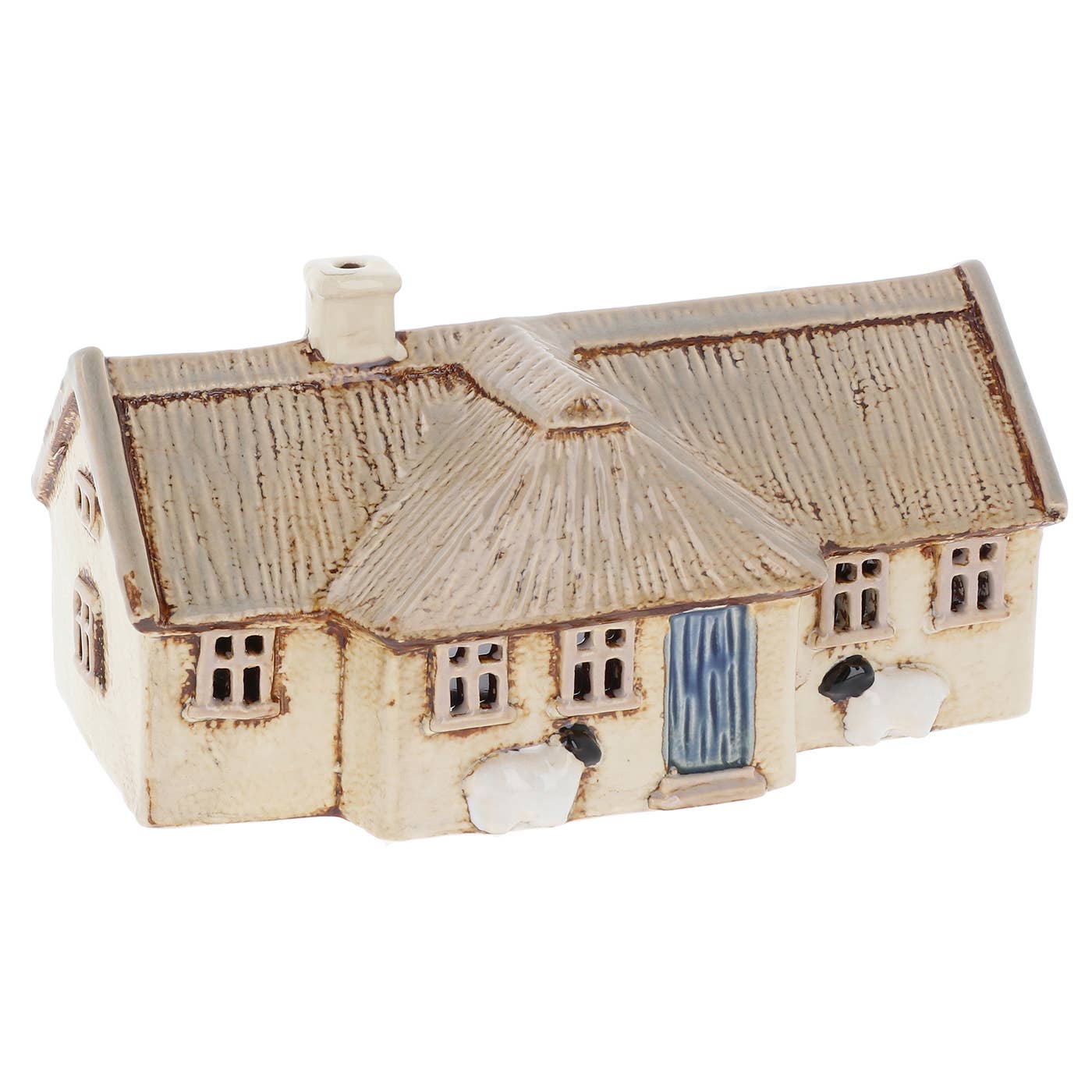 Joe Davies - Wholesale Ornament - Village Pottery Croft House Thatch Straw0