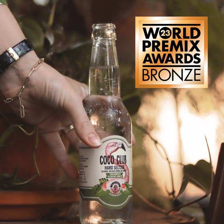 Coco Club - Wholesale Cocktail Mix/Syrup - Hard seltzer - Cucumber & Elderflower1